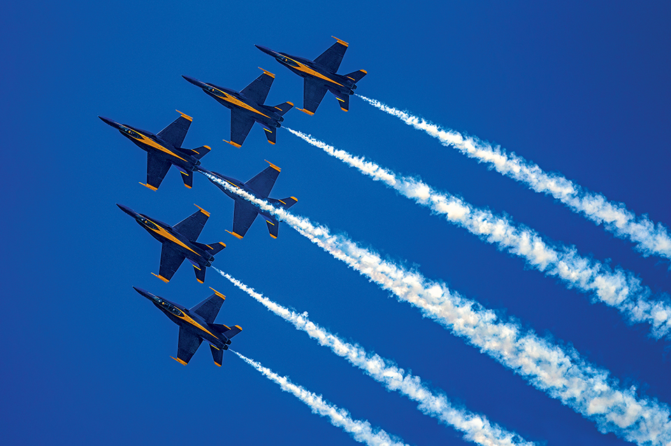Blue Angels Flying Schedule at AirVenture EAA